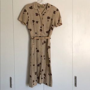 Vintage Button Down Dress